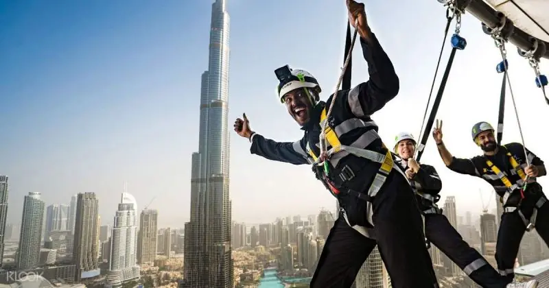 Sky Views Observatory at Address Sky View in Downtown Dubai